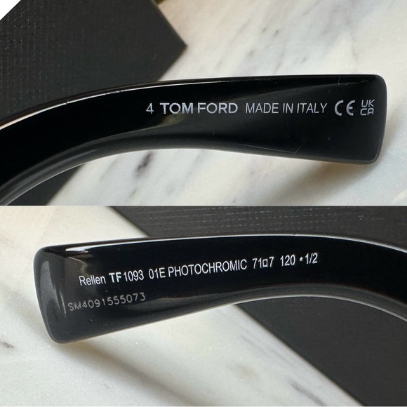 New! Authentic TOM FORD Photochromatic Rellen Sunglasses - Picture 16 of 16